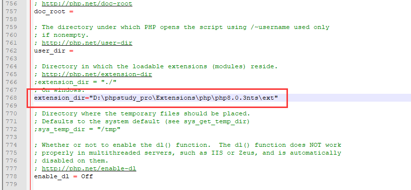 在PhpStudy中安装PHP8